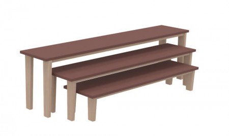 Bancs gigogne k’briol T0, t2, t4